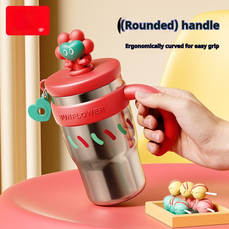 Large-capacity Water Bottle Womens Ice-brewed Tea Mug