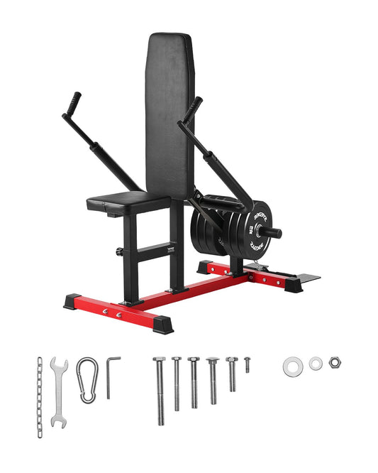 Dip-Maschine Im Sitzen Trizeps Bizeps Pressemaschine (204 Kg Belastbar) Mit Kabelstange, Verstellbarem Sitz & Rückenlehne, Trainingsgerät Für Brusttraining Oberkörper-Push-Fitness-Workout
