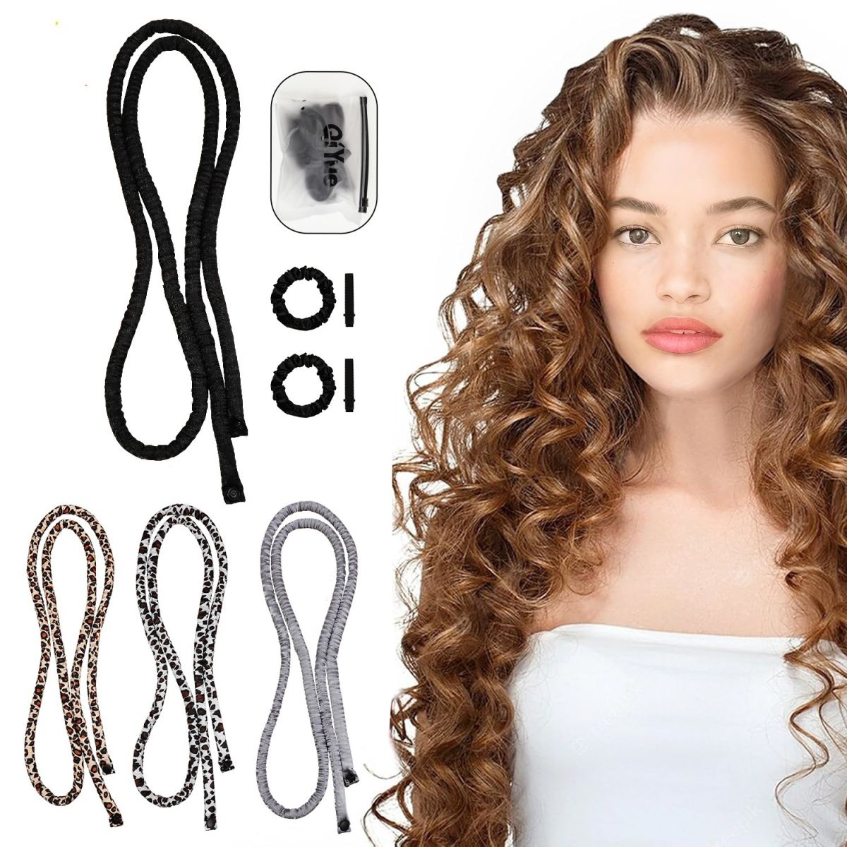 Extended Length Hair Curling Sleep Styling Tool