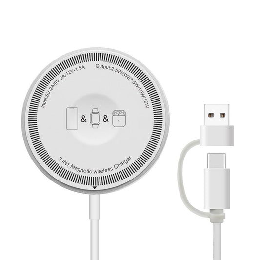 15W Magnetic Wireless Charger For Fast Phone Charging