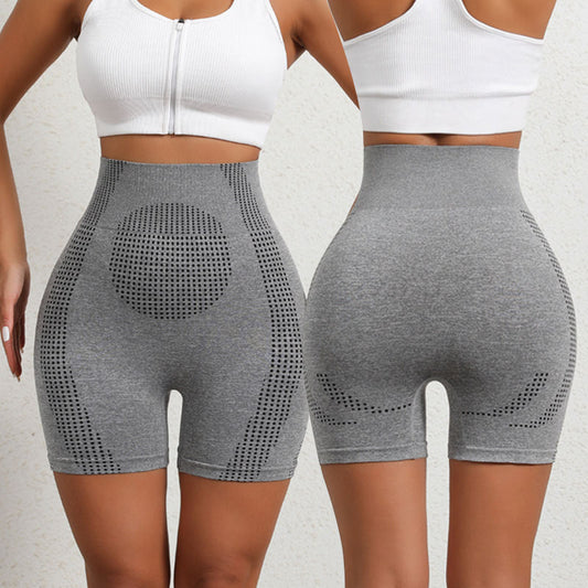 Women's High Waist Hip Lifting And Belly Contracting Anti-exposure Yoga Pants