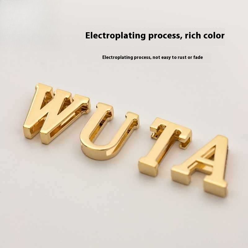 U Perforated 26 English Letters Hardware Accessories