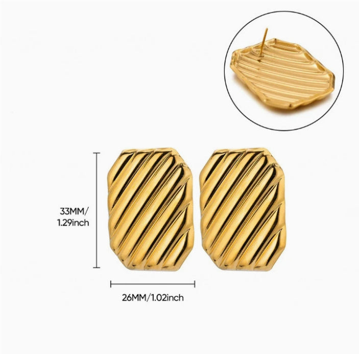 Niche High-end 3D Butterfly Stud Earrings Niche Ear Accessories