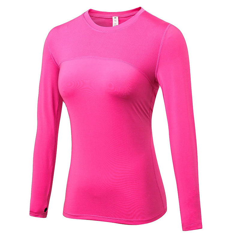 Women's Tight PRO Fitness Running Yoga Sports T-shirt