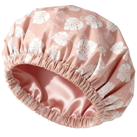 Silk-like Silk Fabric Bath Cap Premium Bathing Cap