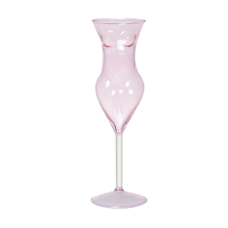 Beauty Champagne Glass Creative Cocktail Glass Nude Women's Cup Personalized Goblet Barware