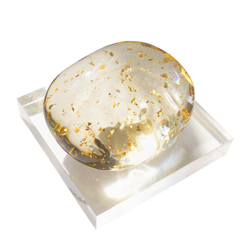 Amino Acid Gold Foil Rose Handmade Soap For Face And Body Wash