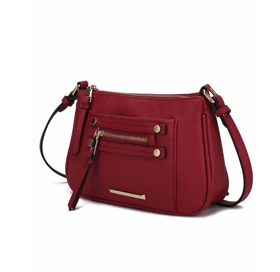 MKF Collection Essie Crossbody Handbag Vegn Leather By Mia K