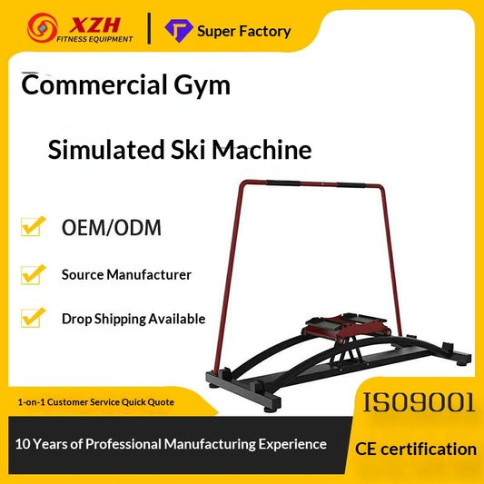Fitness Simulation Ski Trainer Lumbar Exercise Waist Twister Indoor Entry Ski Primary Training Machine