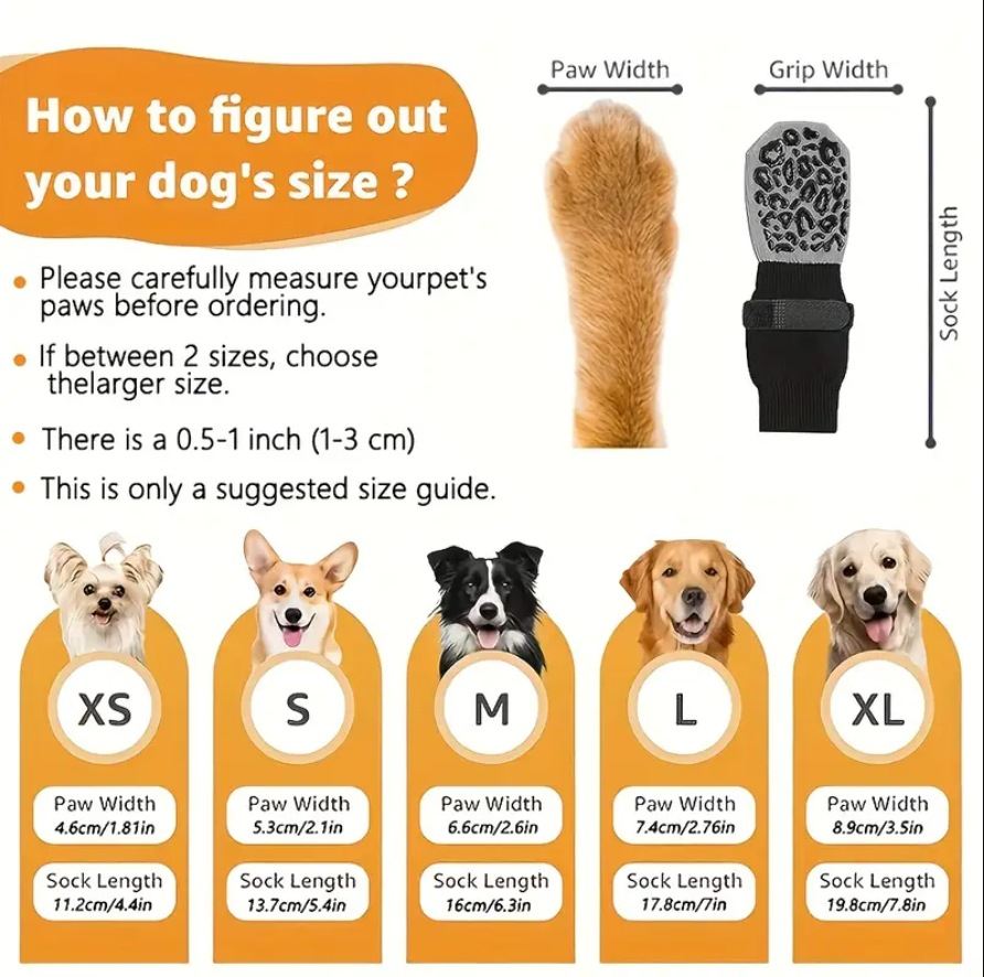 Pet Socks Waterproof And Non-slip For Dogs