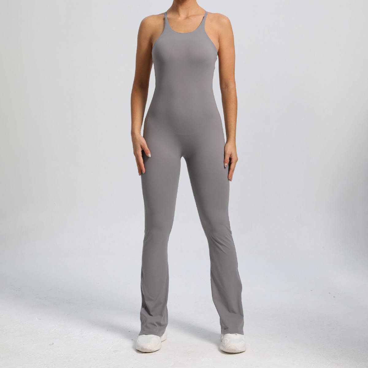 High-intensity Sports Adjustable Shoulder Strap Slightly Tight Yoga Jumpsuit