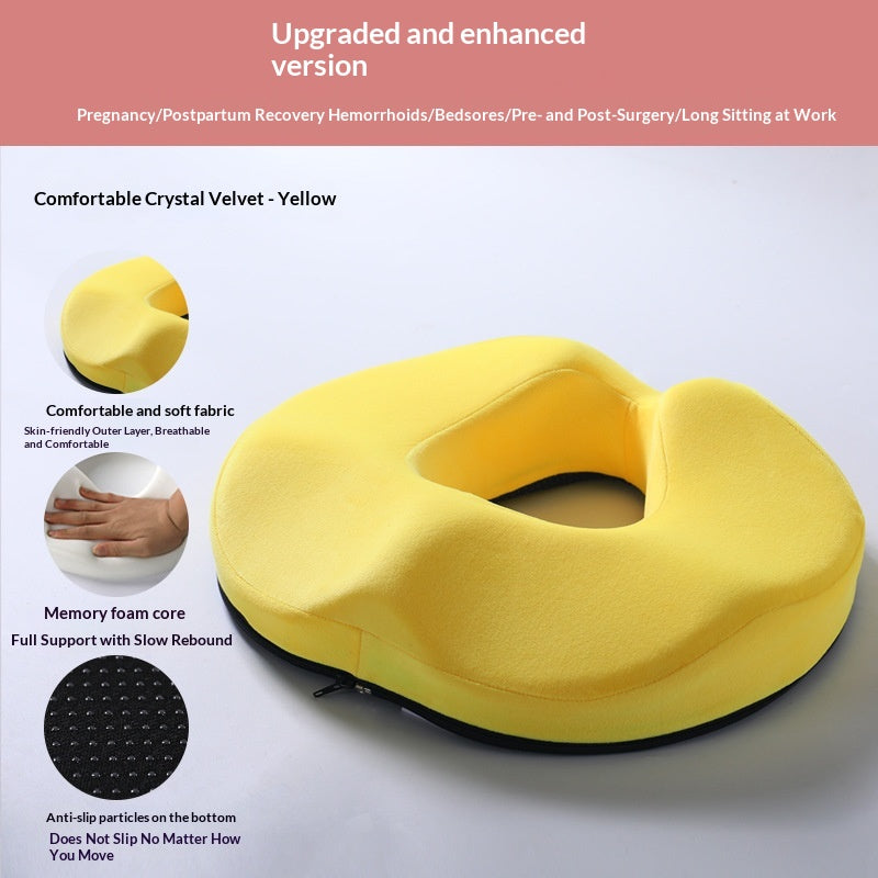 Office Seat Cushion Long-lasting Comfort For Extended Sitting, Breathable Summer Chair Butt Pad