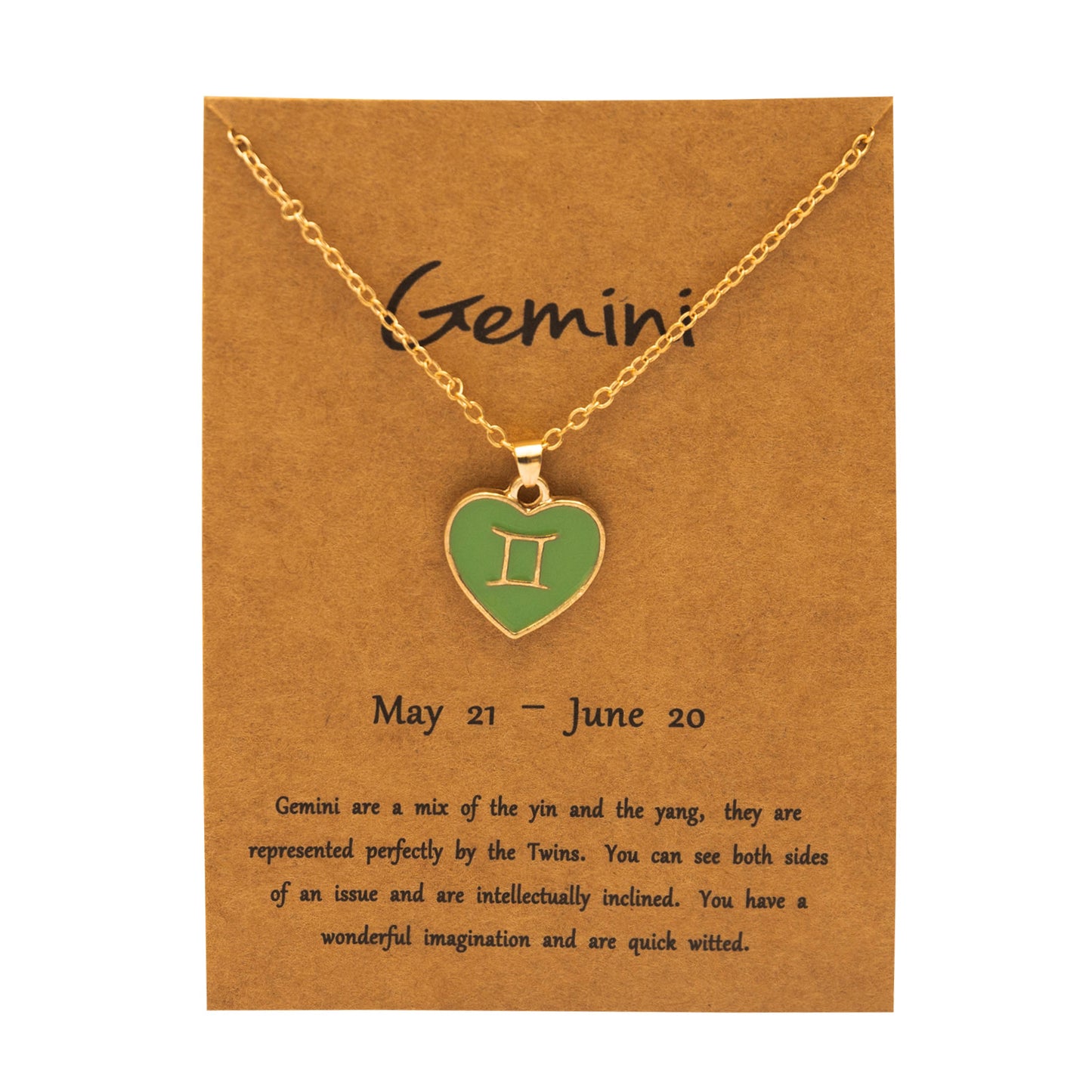 New European And American style Twelve sign Color glazed Pendant Alloy Necklace