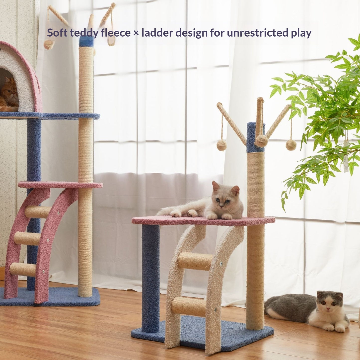 Pet Jumping Platform Multi-level Cat Tree For Cats