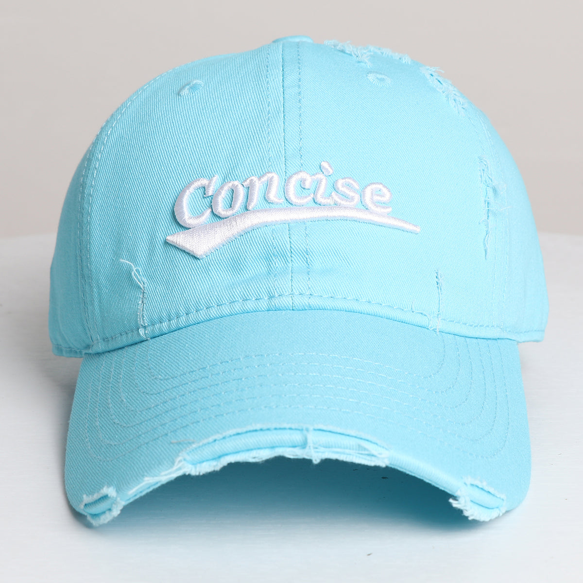 Men's And Women's Distressed Frayed-edge Design Soft-top Casual Baseball Cap, Retro Street Style Sun-protective Beanie Hat, Suitable For Outdoor Outings, Daily Commutes