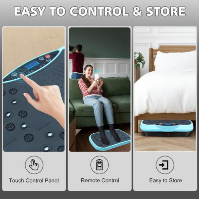 Vibrating Plate Fitness Equipment Full Body Workout Vibrating Fitness Platform Home Weight Loss And Body Shaping Training Equipment