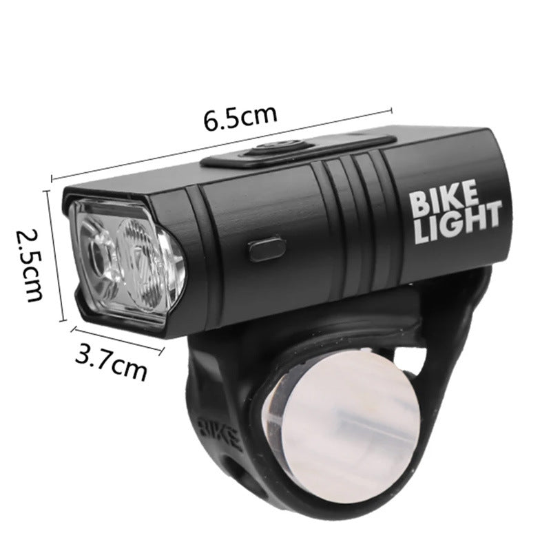 Bicycle Headlight T6 Charging Battery Display