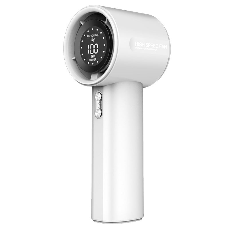 Simple Handheld USB Charging High-speed Turbo Fan