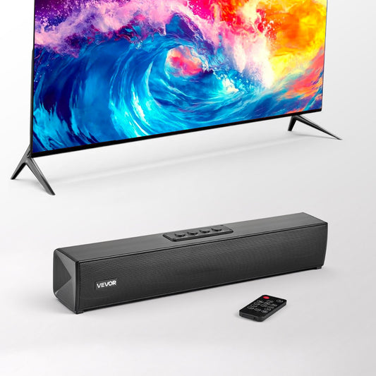 Soundbar Für Smart TV 2.0-Kanal 450 Mm Kompakte TV-Lautsprecher Für Projektor Bluetooth-AUX-Anschluss Fernbedienung