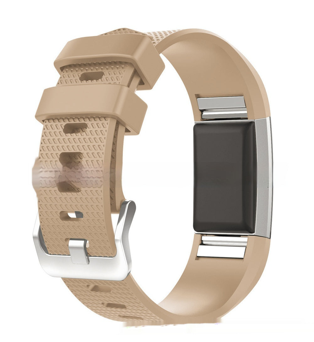 Solid-color Stylish Smart Silicone Watch Strap