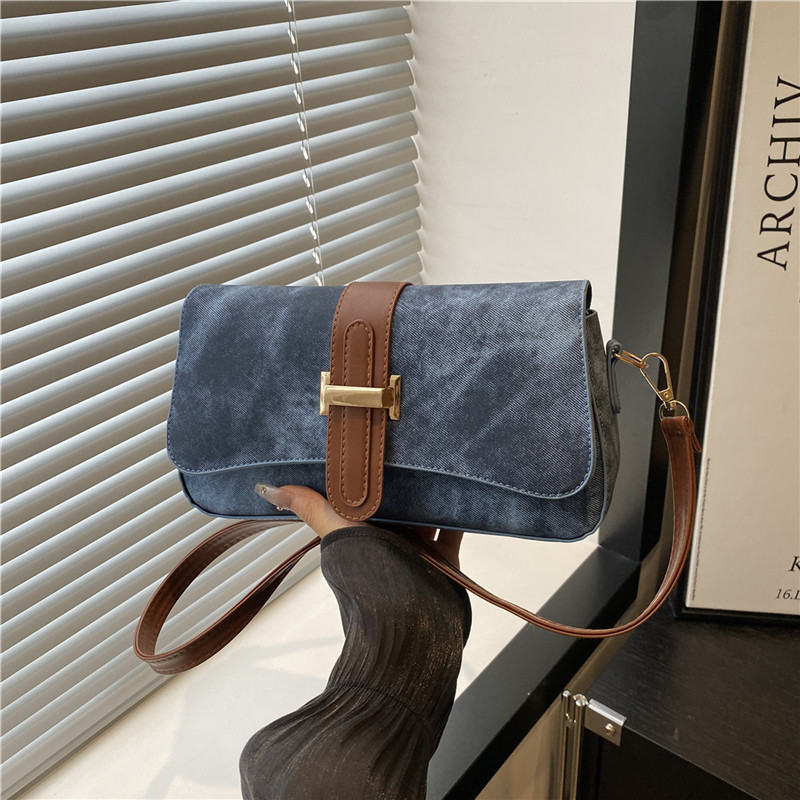 Niche-design Korean-style High-end Baguette Bag