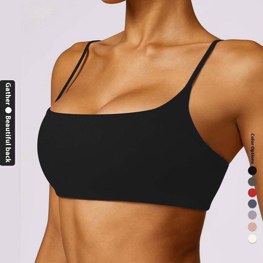 Sports Underwear Women's Back Anti-sagging Yoga Outer With Chest Pad