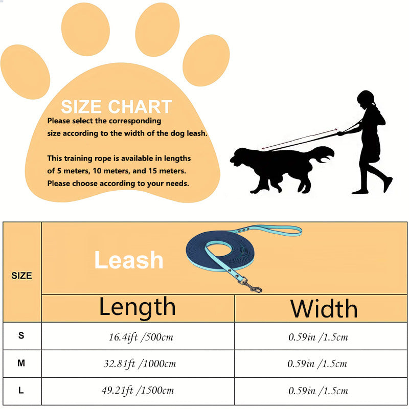 Best-selling Pet Product PVC-embossed Extended Leash