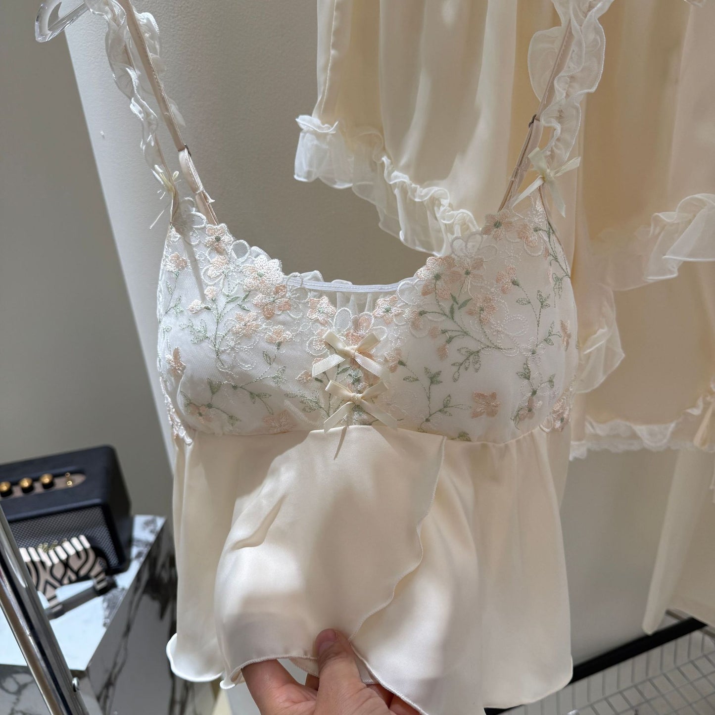 Strap Shorts, New-style Four-piece Pajama Set