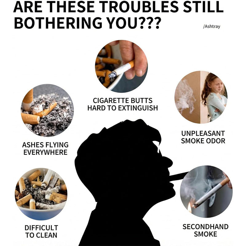 25pcs Disposable Ashtrays,Disposable Ashtrays For Cigarettes With Water Foaming Sand Base, Odor Control, Portable Ashtray For Home, Office, Car, Camping