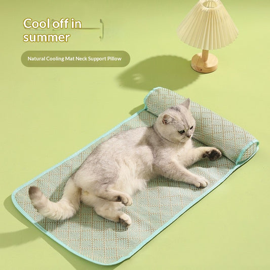 Ice-feel Breathable Cooling Cat Bed For Summer