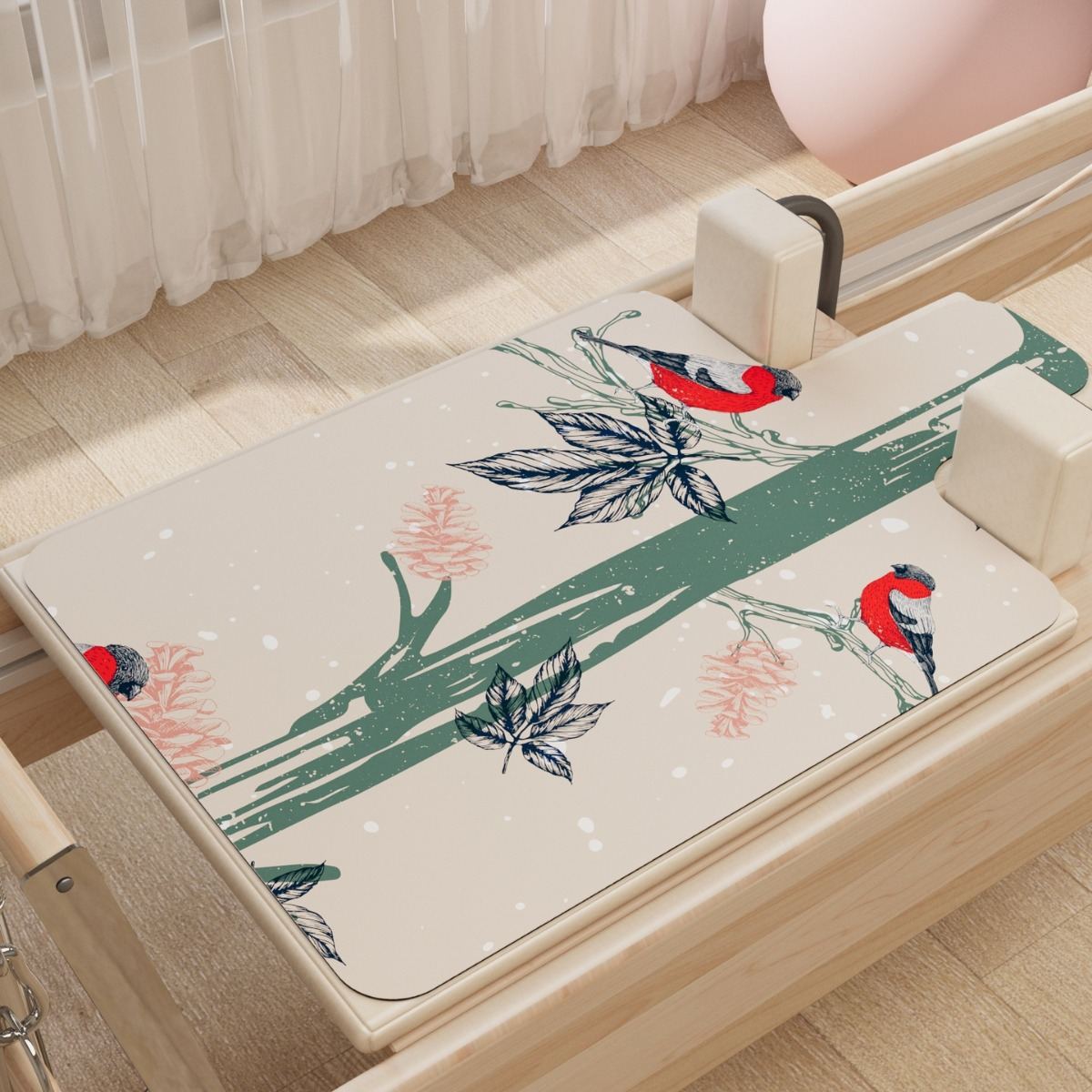 Suede Pilates Core Mattress Sweat-absorbent Non-slip Oversized
