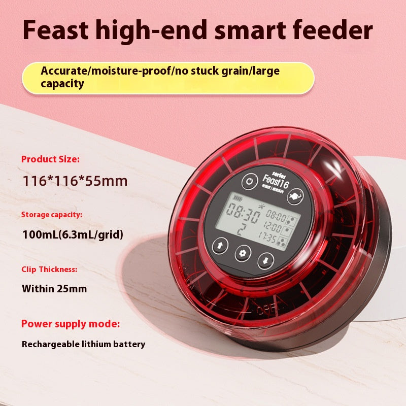 Feeding Artifact Fish Tank Timing Automatic Feeding
