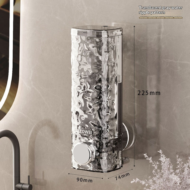 Punch-free Suction Cup Soap Dispenser For Body Wash