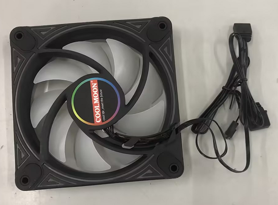 Desktop Computer ARGB Shengguang Synchronous 12cm Mute Cooling Chassis Fan