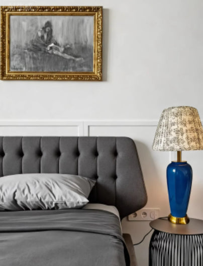 American-style Table Bedroom Bedside French-style Living Room Smart Table Lamp
