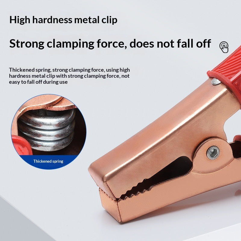 Pure Copper Alligator Clip For Car Battery Charging