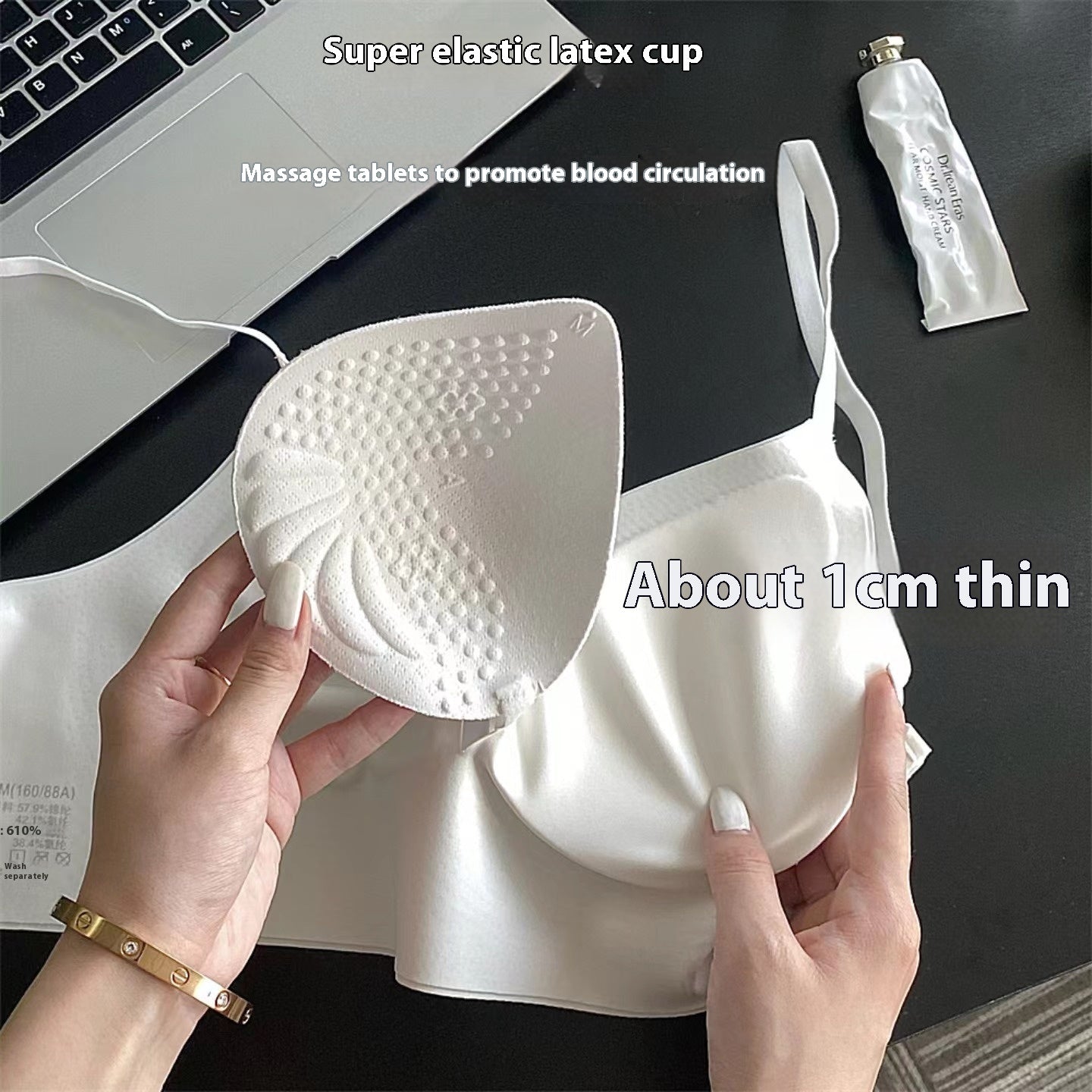 Women's U-shaped Beauty Back Push Without Back One-piece Bra