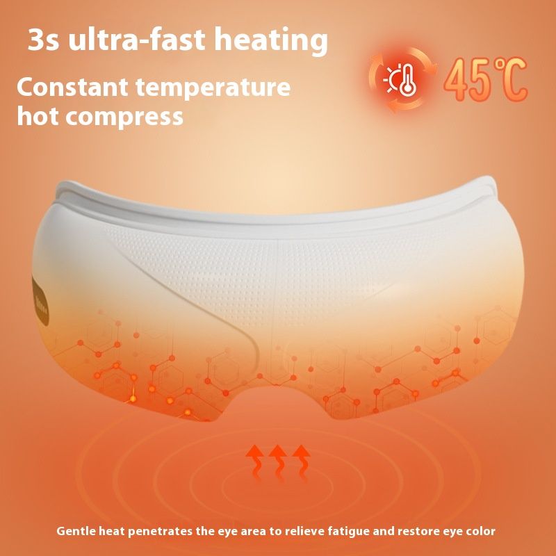 Household Relieving Eye Fatigue Airbag Massage Hot Compress Eye Massager