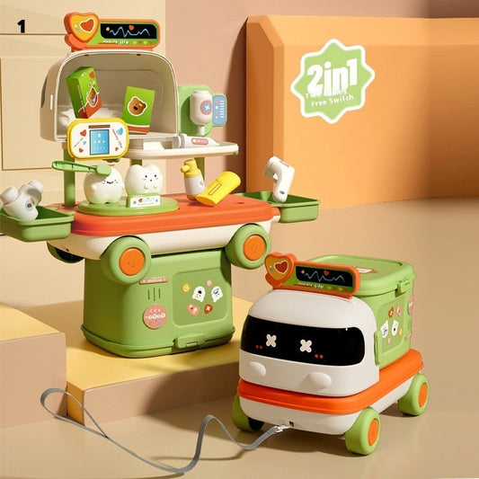 Play House Cute Multi-functional Kitchen Medical Makeup