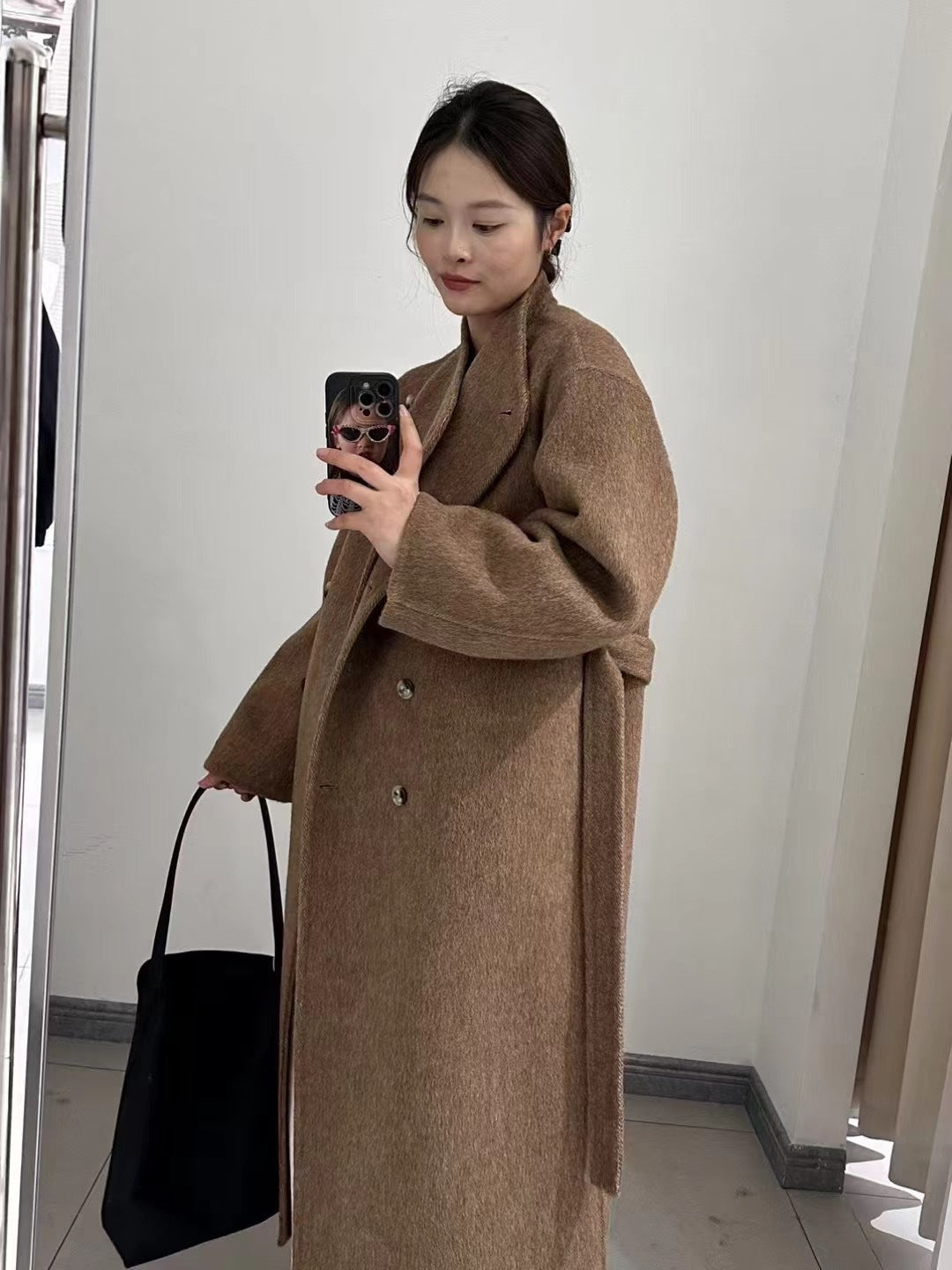 New Cross-Border First-Layer Cowhide Baguette Bag, Single Shoulder Retro Sausage Bag, Napa Genuine Leather Women's Handbag