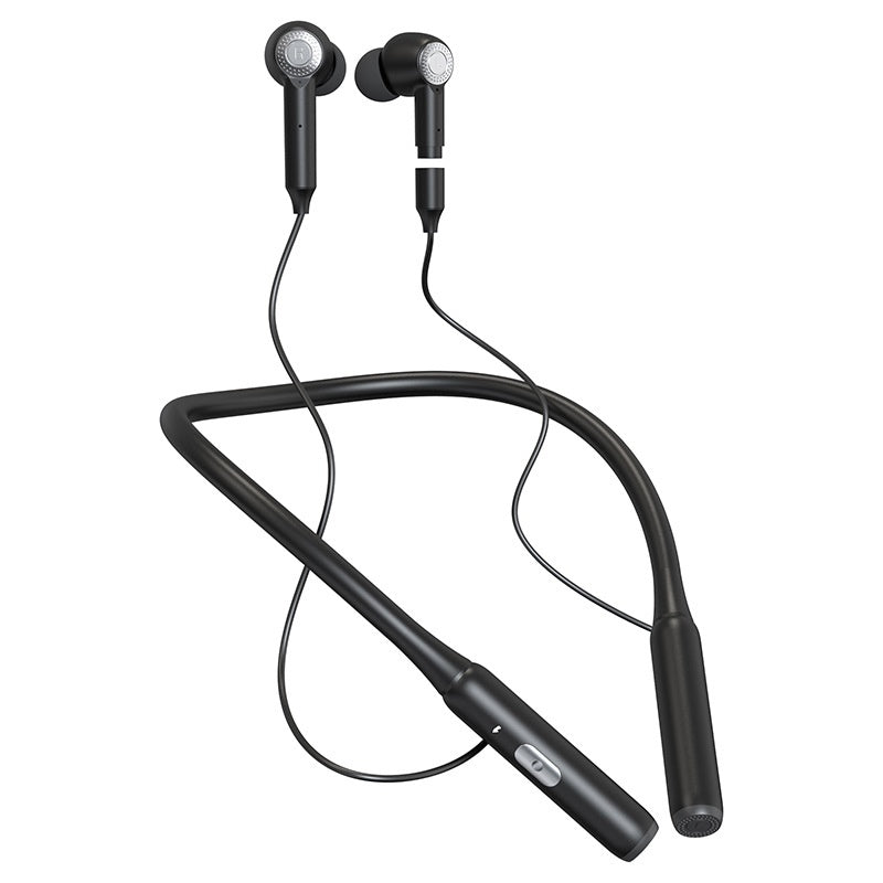Plastic In-ear Bluetooth Headset Wireless Sports Halter ANC Active Noise Reduction Ultra-long Life Battery