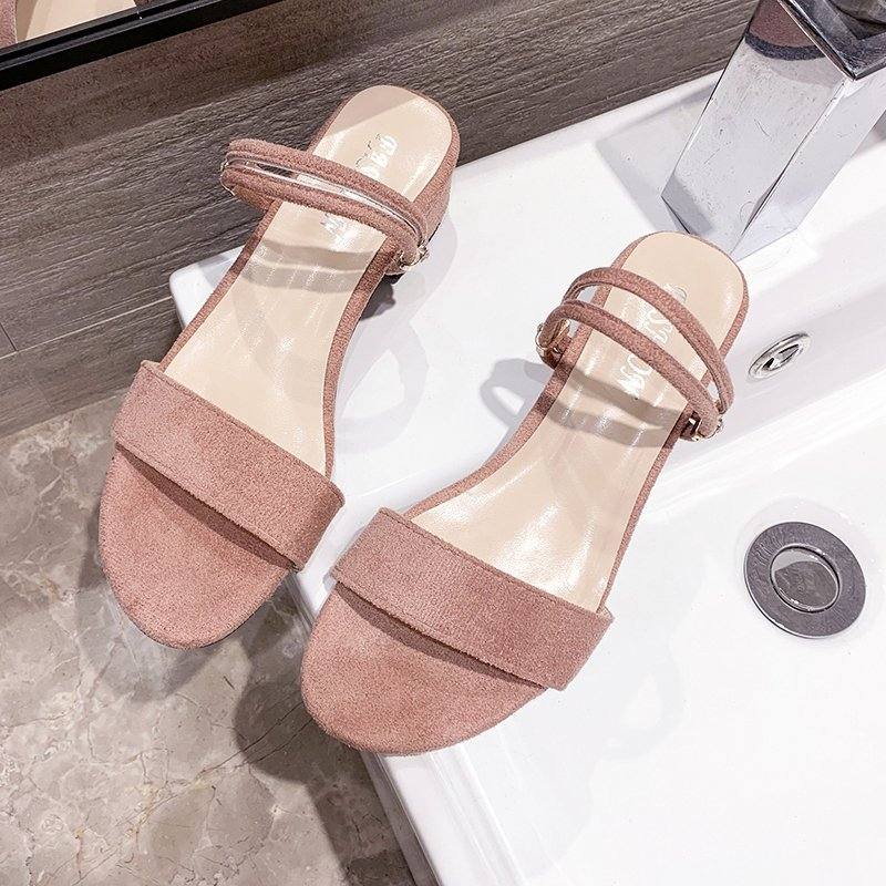SpringSummer Fashionable Fairy Sandals Korean-style Open-toe Design
