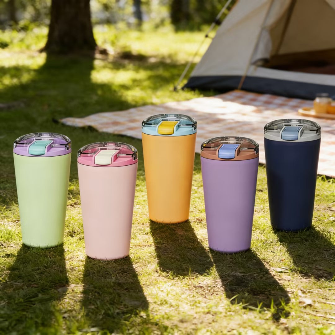 Office And Car Portable 304 Stainless Steel Insulated Cup