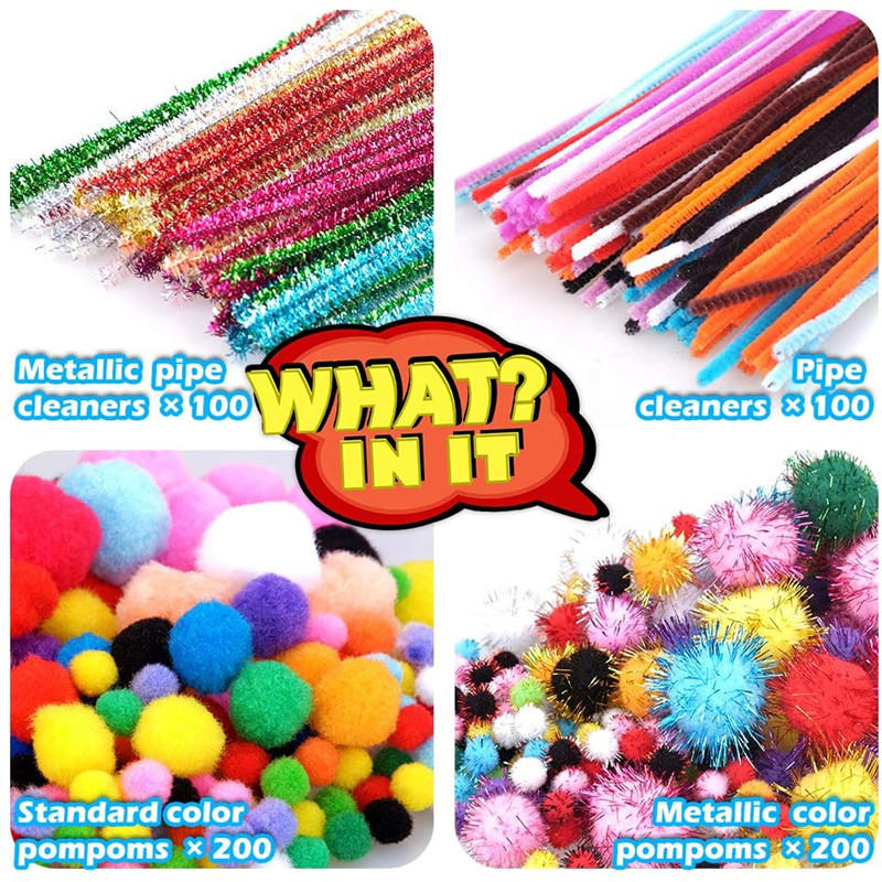 1200pcs Children's Educational Handmade Children's Toys Handmade Art Suit