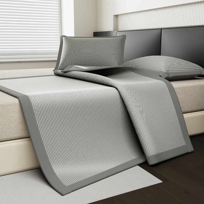 Silk Jacquard Cooling Bed Sheet Set