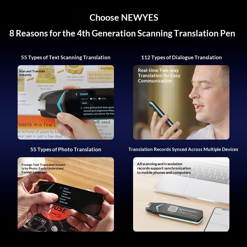 New Idea Fourth-Generation AI Smart Scanner Translation Pen