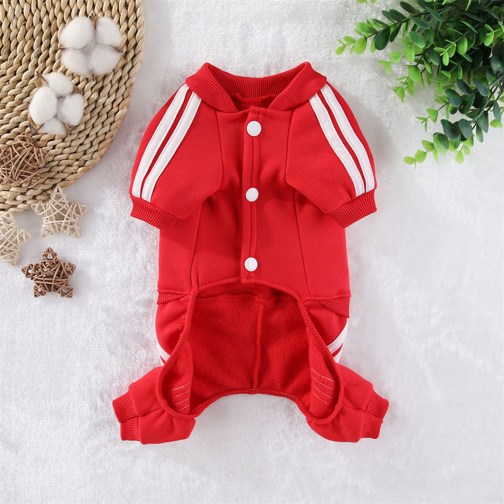Pet Fleece Kung Fu Bear Dog Clothes
