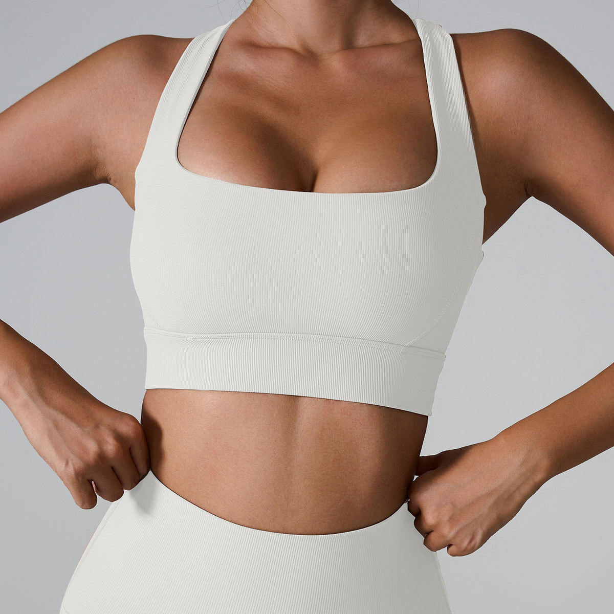 Nude Feel Push Up Yoga Bra
