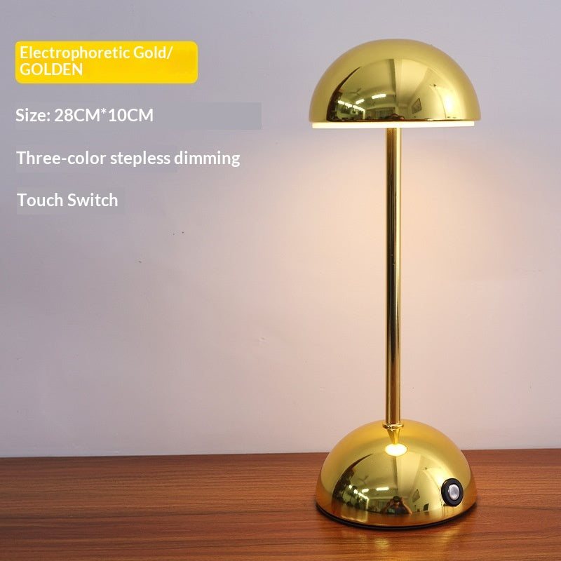 Charging Touch-Dimmable Outdoor USB Small Table Lamp