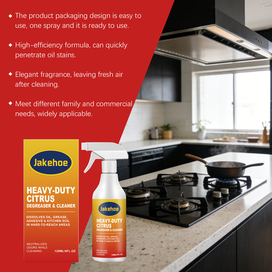 Kitchen Stove Range Hood Stubborn Oil Stain Cleaner